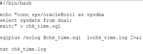 用shell脚本执行oracle的sql语句 - Oracle数据库