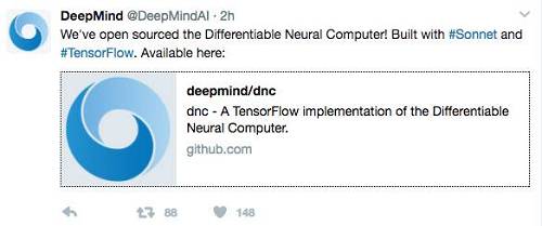 开源地址:http://github.com/deepmind/dnc